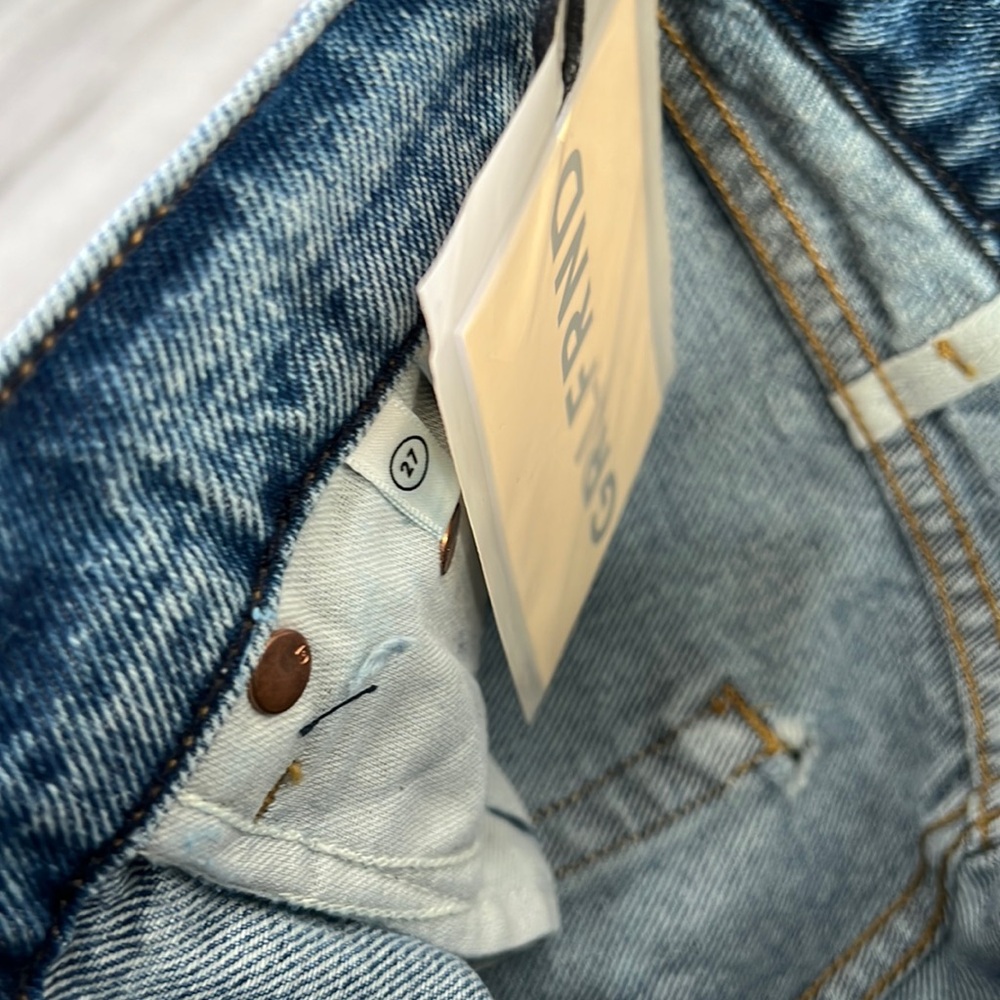 New revolve x grlfrnd the sophia high rise tomboy in bedford US 27 - Picture 4 of 11